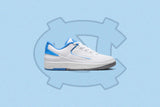Air Jordan 2 Retro Low (GS) - White/University Blue/Cement Grey
