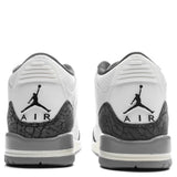 Air Jordan 3 Retro (PS) - Summit White/Fire Red/Cement Grey