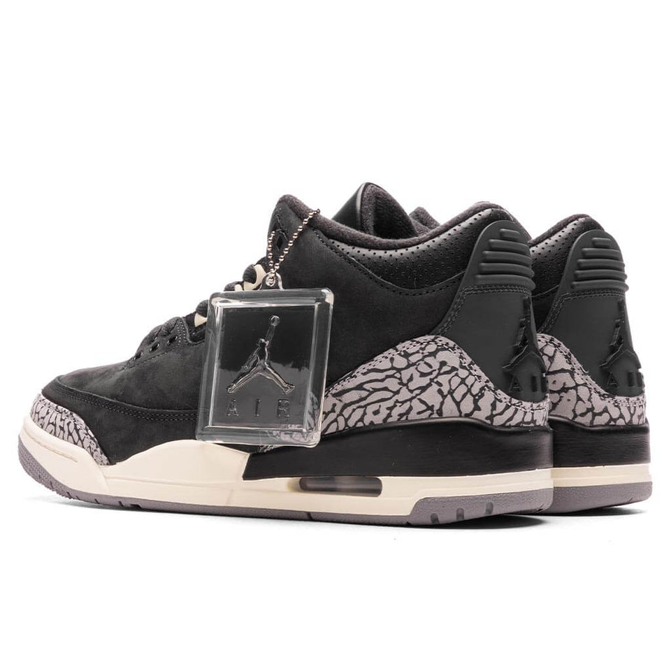 Women's Air Jordan 3 Retro - Off Noir/Black/Sail
