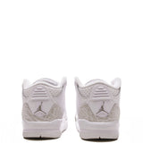 Air Jordan 3 Retro 'Pure Money' (TD) - White/Metalic Silver