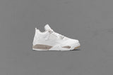 Air Jordan 4 Retro (PS) - White/Fire Red