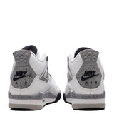 Air Jordan 4 Retro OG 'White Cement' (GS) - Summit White/Fire Red/Cement Grey/Black