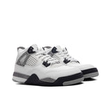 Air Jordan 4 Retro OG 'White Cement' (PS) - Summit White/Fire Red/Cement Grey/Black