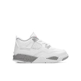 Air Jordan 4 Retro (TD) - White/Fire Red