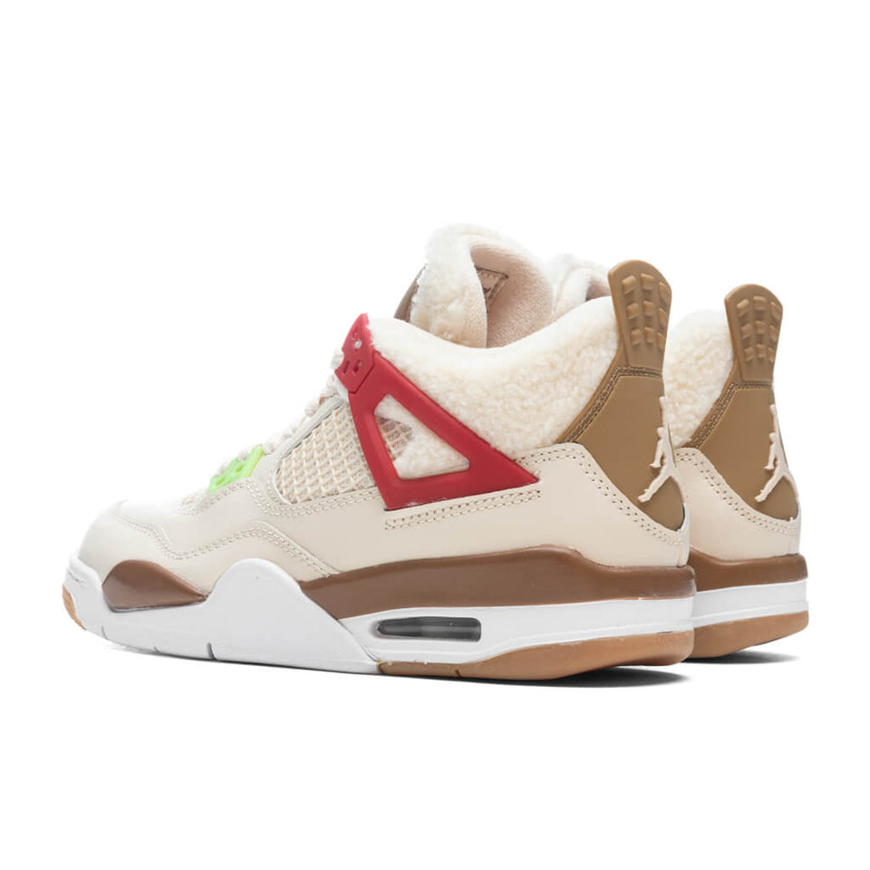 Air Jordan 4 Retro (GS) - Pearl White/Dark Driftwood