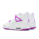 Jordan 4 Retro (GS) - White/Hyper Violet