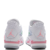 Air Jordan 4 Retro 'Valentine's Day' (GS) - White/Medium Soft Pink/Half Blue