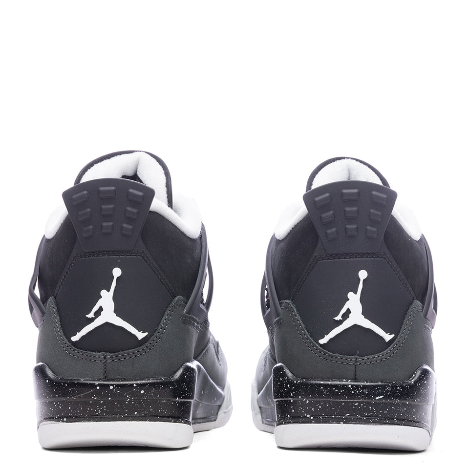 Air Jordan 4 Retro (GS) Fear - Black/White/Anthracite/Black