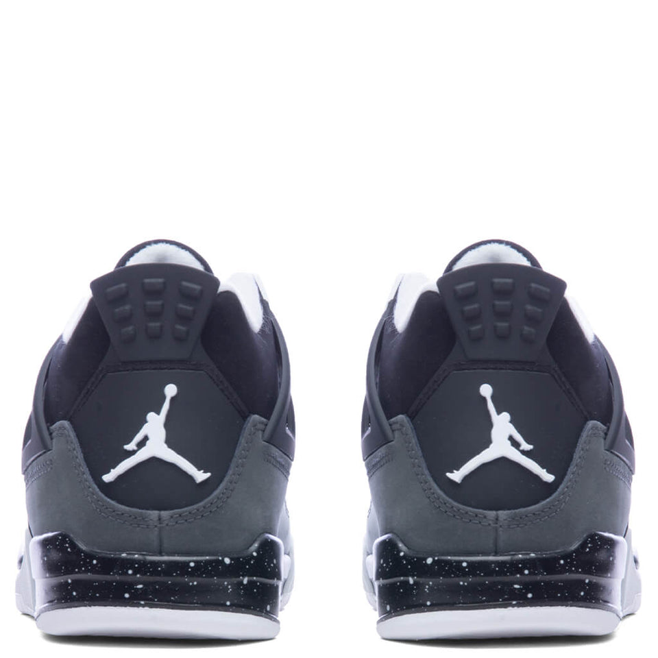 Air Jordan 4 Retro (PS) Fear - Black/White/Anthracite/Black