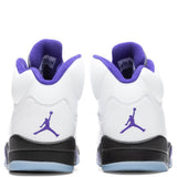 Air Jordan 5 Retro - White/Dark Concord/Black
