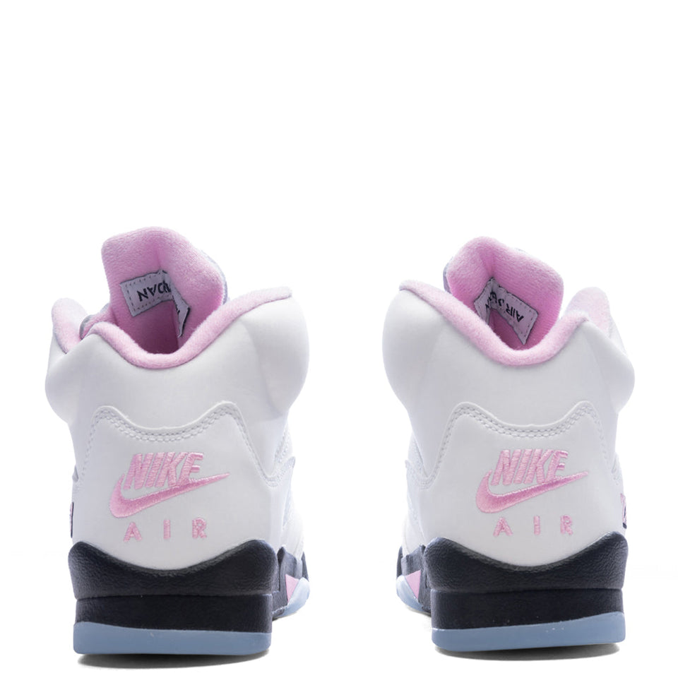Air Jordan 5 Retro OG '35th Anniversary' (GS) - White/Black/Med Soft Pink/White