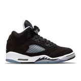 Air Jordan 5 Retro (GS) 'Oreo' - Black/Cool Grey