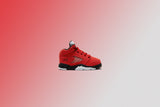 Air Jordan 5 Retro (TD) "Raging Bull" - Varsity Red/Black