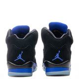 Air Jordan 5 Retro (GS) "Racer Blue" - Black/Reflect Silver