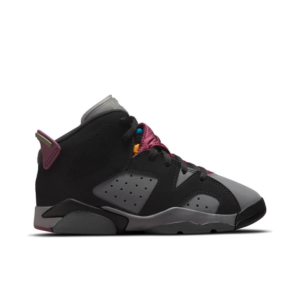 Air Jordan 6 Retro (PS) 'Bordeaux' - Black/Bordeaux/Light Graphite