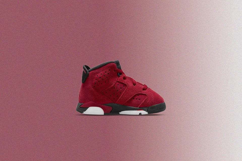 Air Jordan 6 Retro (TD) Toro Bravo - Varsity Red/Black