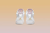 Women's Air Jordan 6 Retro 'Gold Hoops' - White/Metallic Gold