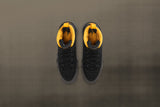 Air Jordan 9 Retro (GS) "University Gold" - Black/Dark Charcoal