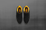 Air Jordan 9 Retro "University Gold" - Black/Dark Charcoal