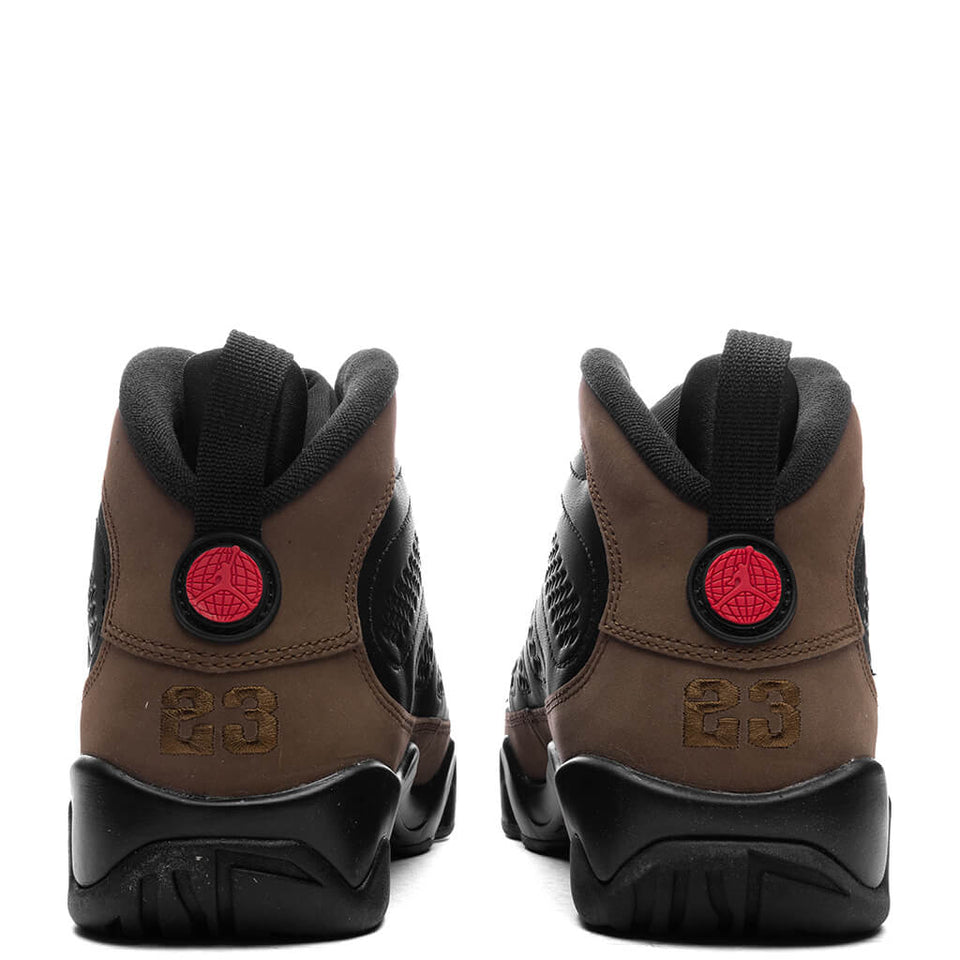 Air Jordan 9 Retro (GS) - Black/True Red/Light Olive