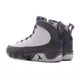 Air Jordan 9 Retro 'Flint Grey' (GS) - White/French Blue/Flint Grey
