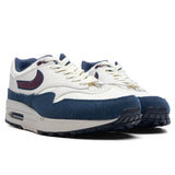 Air Max 1 - Coconut Milk/Burgundy Crush/Armory Navy