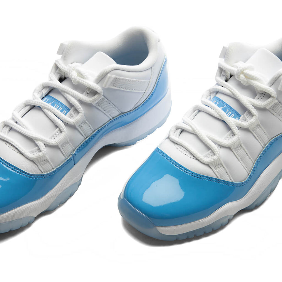 Air Jordan 11 Retro Low 'University Blue' (GS) - White/University Blue/Black