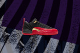 Air Jordan 12 Retro Low SE (GS) "Super Bowl" - Black/Varsity Red