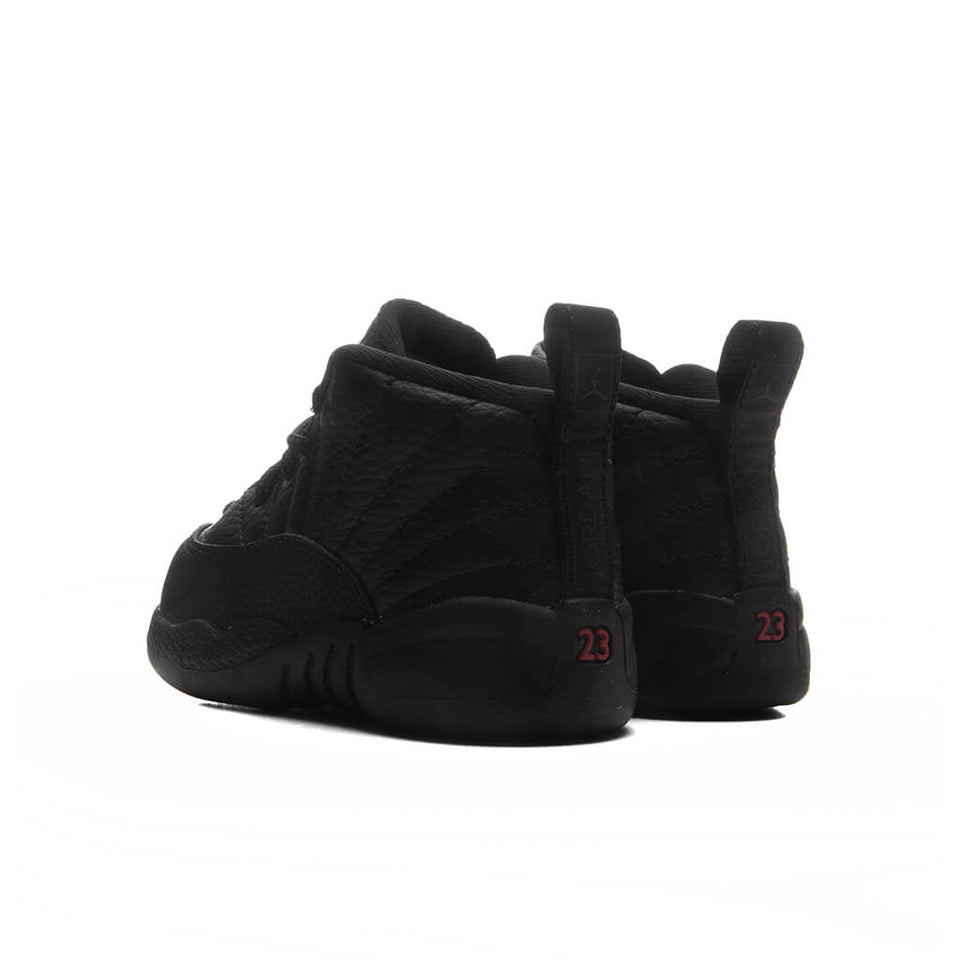 Air Jordan 12 Retro 'Bloodline' (TD) - Black/Varsity Red
