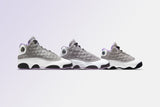 Air Jordan 13 Retro (PS) - Black/Lilac/White/Metallic Silver