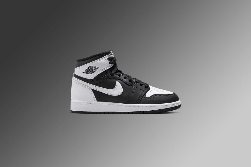 Air Jordan 1 Retro High OG (GS) - Black/White