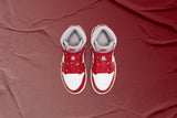 Air Jordan 1 Retro High OG (PS) - Light Iron Ore/Varsity Red/Sail