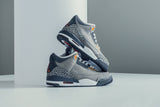 Air Jordan 3 Retro (GS) "Cool Grey" - Silver/Sport Red