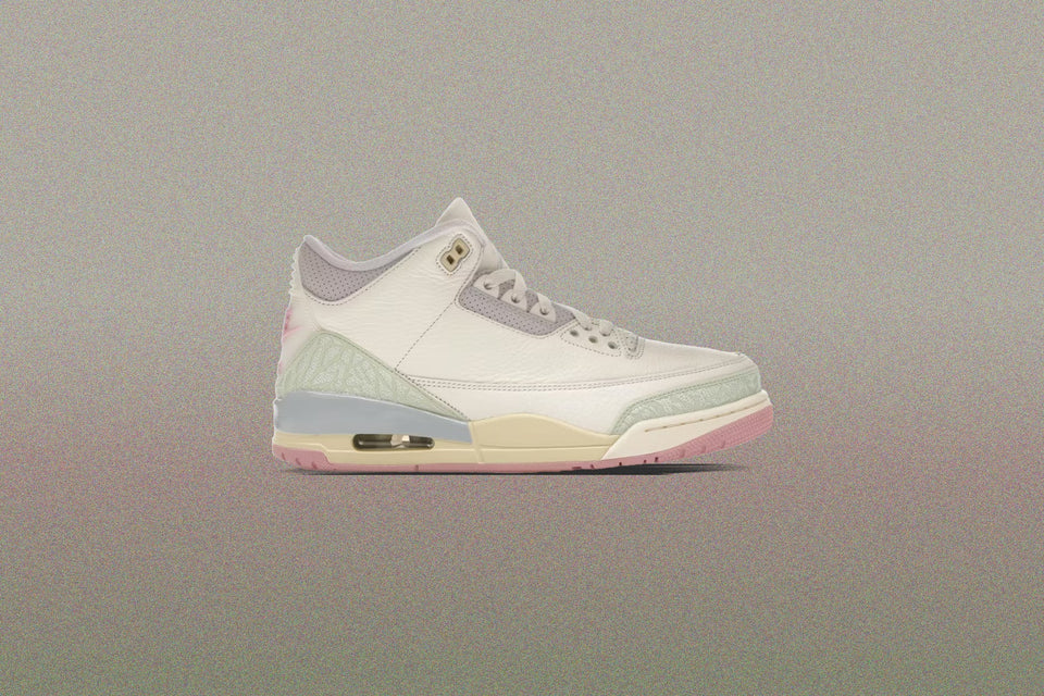 Air Jordan 3 Retro OG 'Spring is in the Air' - Sail/Jade Aura/Aura