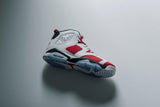 Air Jordan 6 Retro (GS) - White/Carmine