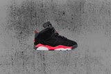 Air Jordan 6 Retro 'Infrared Salesman' (PS) - Black/Light Crimson