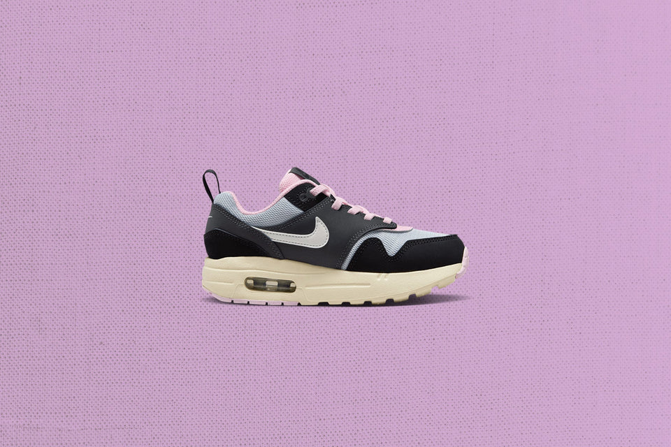 Air Max 1 EZ (PS) 'Pink Foam' - Black/Summit White/Anthracite