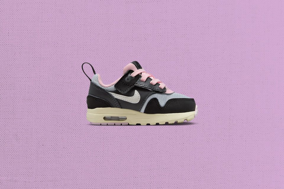 Air Max 1 EZ 'Pink Foam' (TD) - Black/Summit White/Anthracite