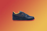 Air Force 1 '07 LV8 'Retro Lettering' - Midnight Navy/Light Crimson/Blue Void/University Gold