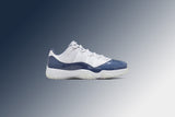 Air Jordan 11 Retro Low - White/Midnight Navy/Diffused Blue