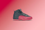 Air Jordan 12 Retro 'Flu Game' (GS) - Black/Varsity Red