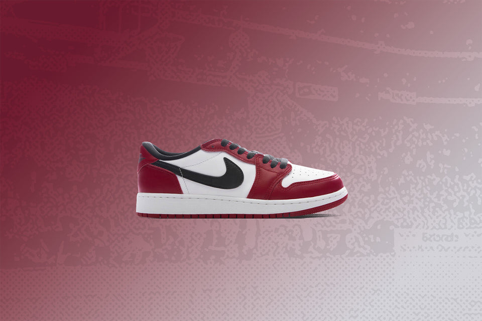 Air Jordan 1 Retro Low OG 'Chicago' (GS) - Varsity Red/Black/Summit White
