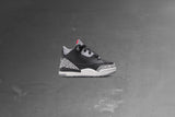 Air Jordan 3 Retro (TD) 'Black Cement' - Black/Fire Red/Cement Grey/Summit White