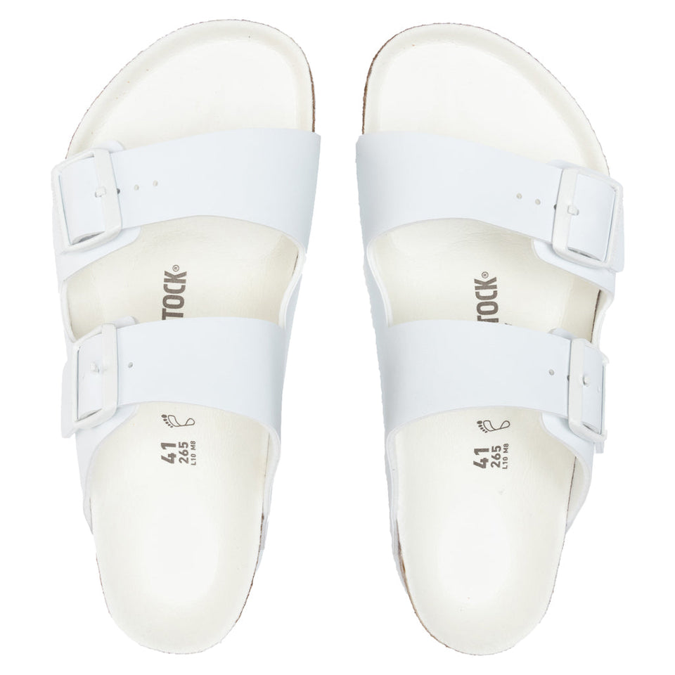 Wide Arizona Birko-Flor - White