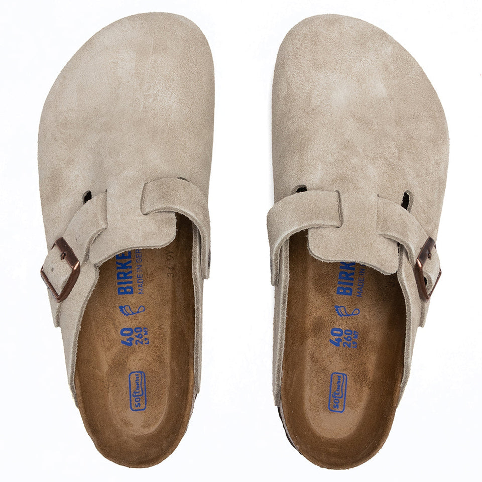 Wide Boston Soft Footbed - Taupe