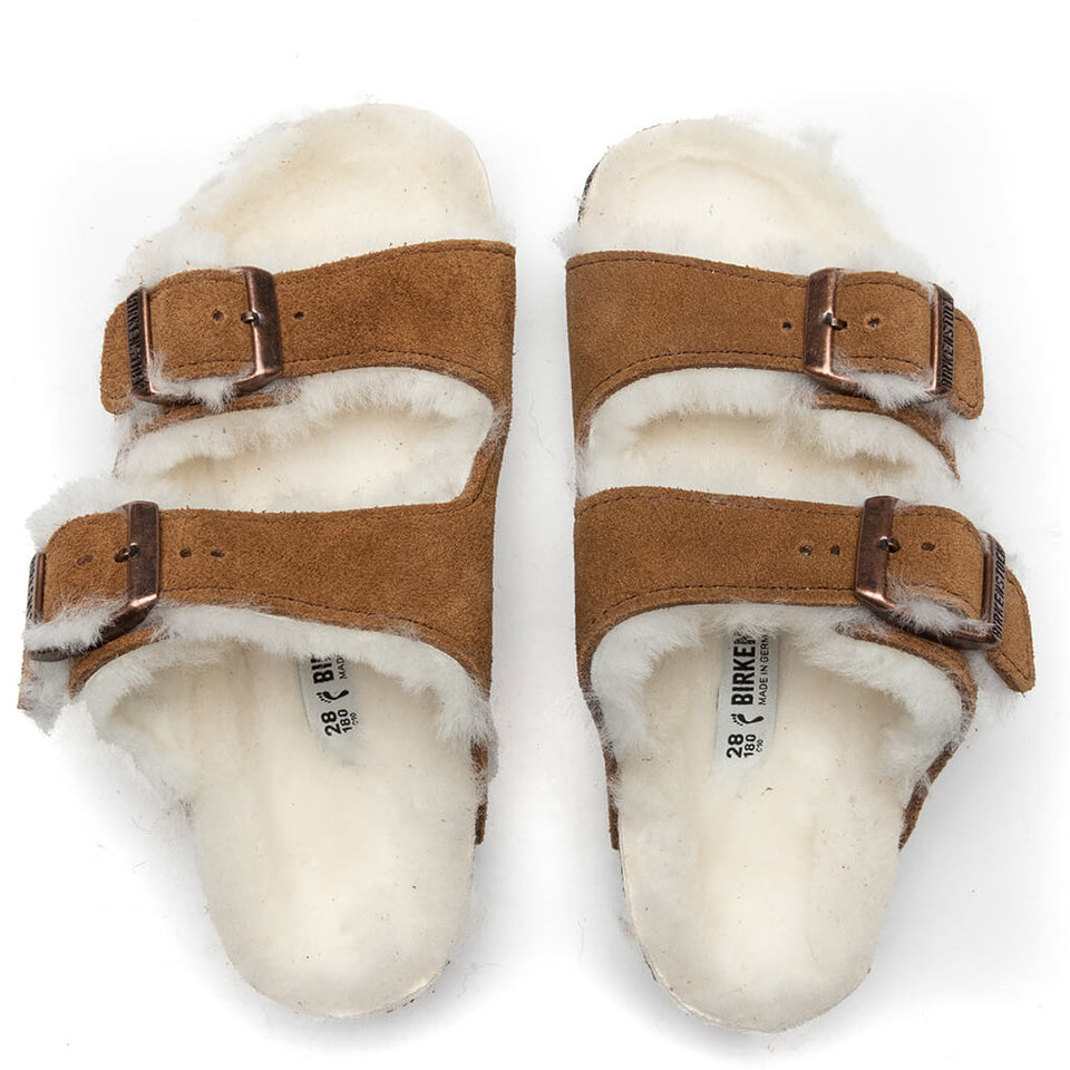 Kids Arizona Shearling Suede - Mink