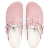 Narrow Boston Shearling - Pink Clay