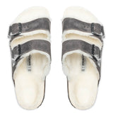 Wide Arizona Shearling - Iron Oil
