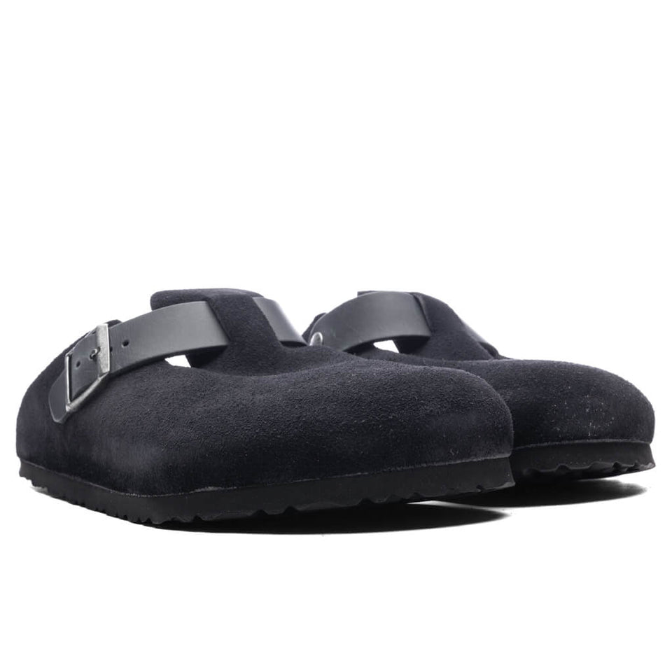 Boston Mixed Leather - Midnight