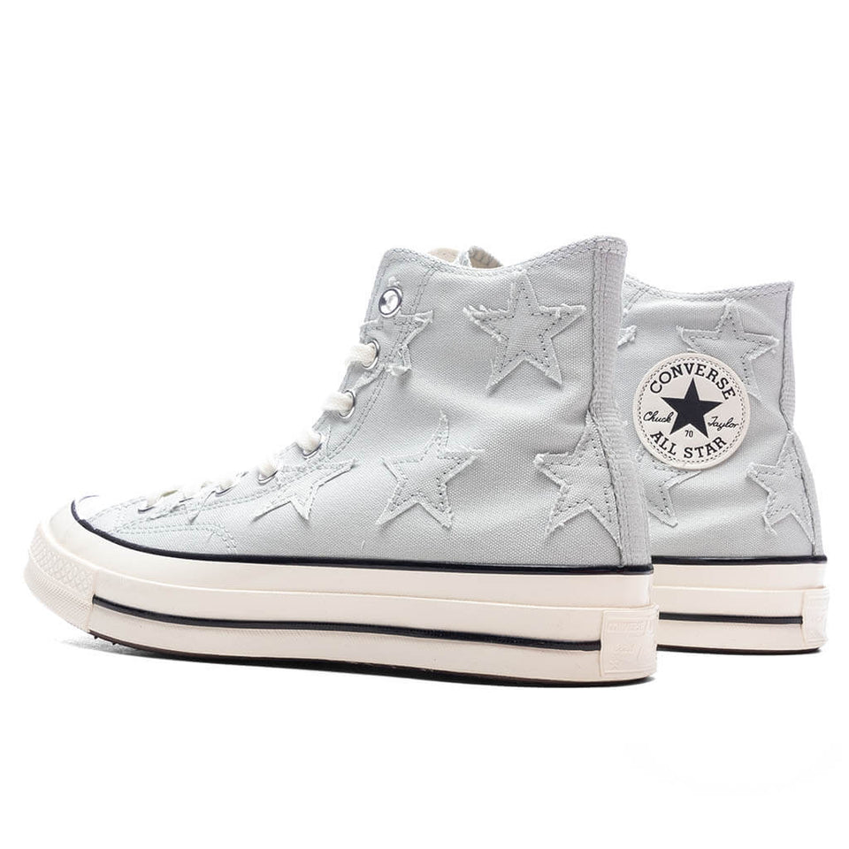 Chuck 70 Hi - Rainwashed Grey/Egret/Black